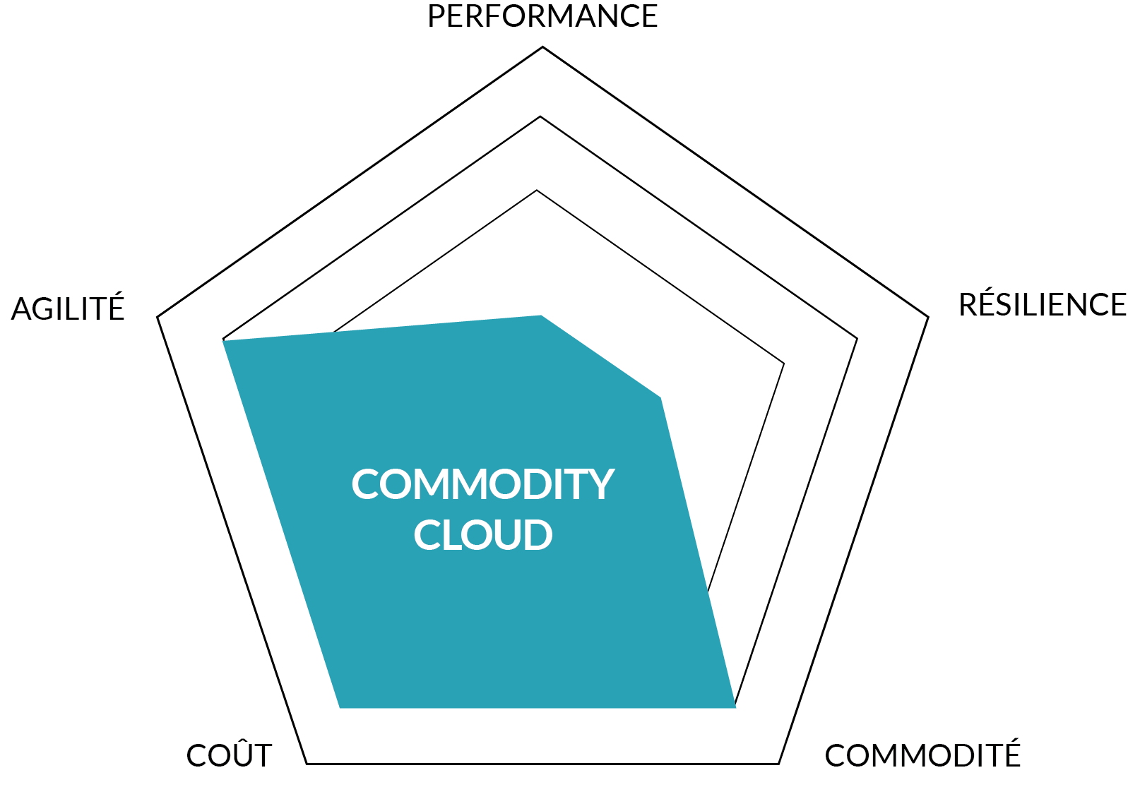 Le commodity cloud représente une proposition de valeur très différente